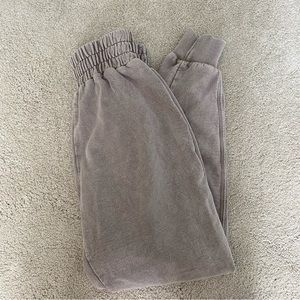 Out From Under Urban Outfitters Jogger Sweatpants Size XS Dusty Gray/Rose